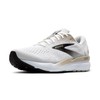 Brooks Men’s Ghost 16 Neutral Running Shoe - White/Cream/Pink -