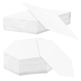 200PCS Quilting Templates, Patchwork Templates, Templates for Sewing, Quilting Accessories, Piecing Templates, Piecing Paper, Paper Quilting Templates, Hexagon Paper Piecing Templates for Quilting