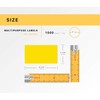 HOUSELABELS Compatible DYMO 30334 Yellow Multipurpose Labels (2-1/4" x 1-1/4"),