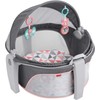 Fisher-Price On-The-Go Baby Dome, Rosy Windmill, Grey/Pink