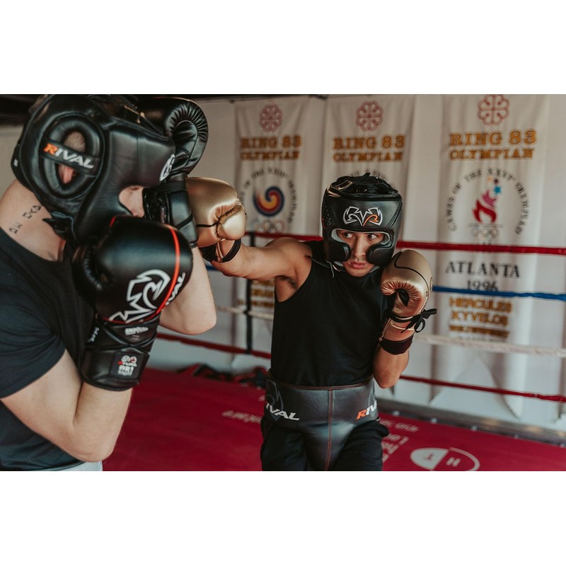 RIVAL Boxing RHG10 Intelli-Shock Headgear, D3O Front and Side Padding,