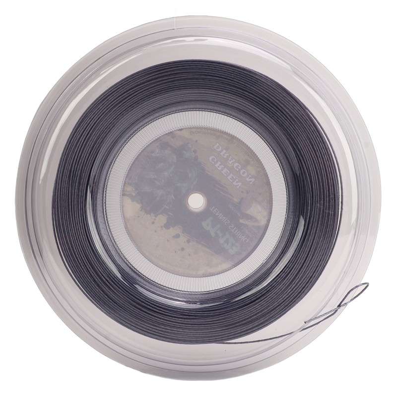 1.25mm Tennis Racket String Double Ribbed Pattern Beat Resistant Polyester