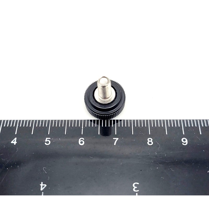 M4 Light Saber Retention Screws Black Knurled Thumb Screw Bolt