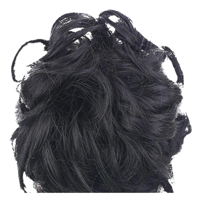 Pelo Desordenado Círculo Barba Larga Bolas Cabeza Pelo