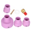 Ceramic Sandblast Nozzle Alumina Sand Blasting Ceramic Nozzle Cups Welding