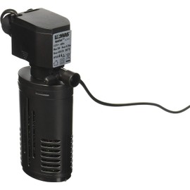 Lomas Cabeza de Poder con Filtro Rápido Aqua Flow 10F | 450 L/h | Para Acuarios de 90 a 150 Litros | Filtración Mecánica y Biológica | Sumergible | 5W