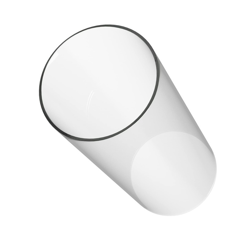 KETELAMP Hurricane Candle Holder - Open Ended Glass, Bottomless Cylindrical