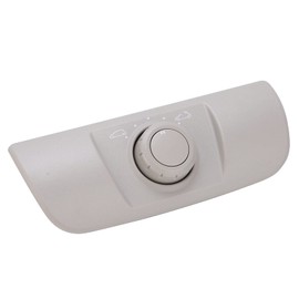 Tbest 2 x Sunroof Switch with Rotary Knob Car Sliding Roofs 8200119893 Manual ABS Metal Contact Flush Mount Swivel Adjustable Height for 2 Scenic 2 Laguna 2