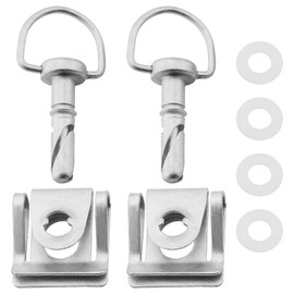 2 Sets Car Engine Cover Bolt Nuts Rotary Catch 4519880067 A4519880067 Compatible with Smart 451 and Compatible with Smart Fortwo 2007-2015