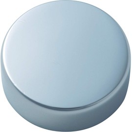 TRUSCO PF-AA070 Panel Fix, Flat Round Φ0.5 inches (12 mm), Chrome Plated, Pack of 1