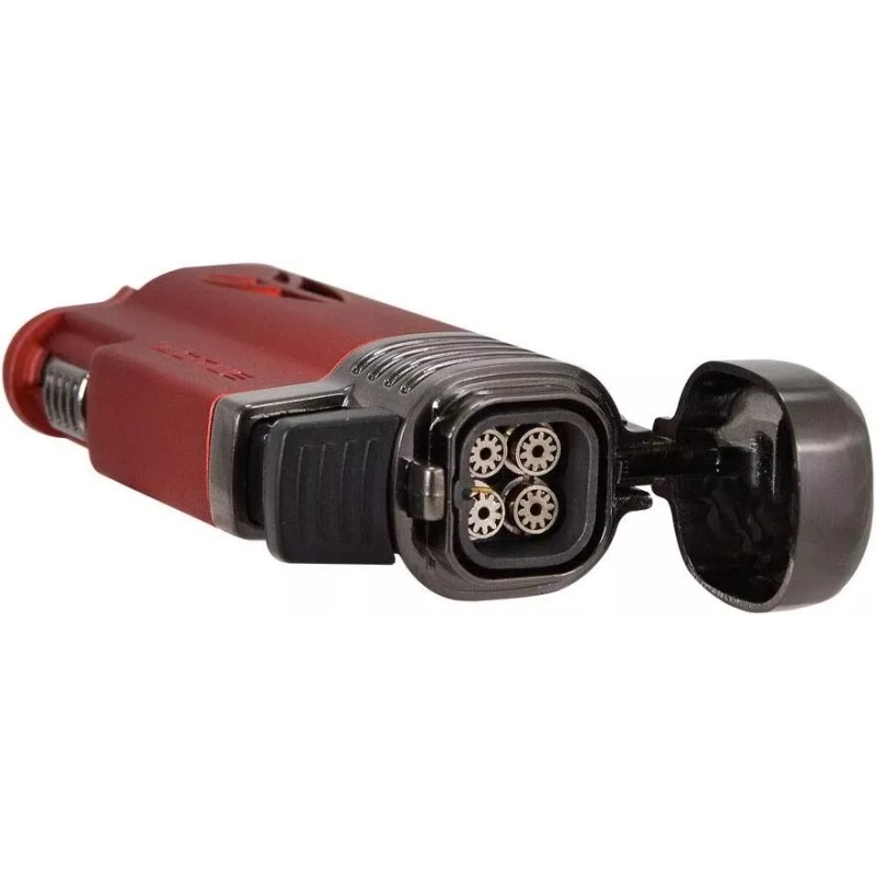 Lotus Defiant Quad Pinpoint Lighter (Red)