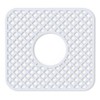 2 Pack Silicone Sink Protector for Kitchen Sink, Trellis Pattern