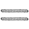 2pcs 8 inch chainsaw replacement blade chain 47E
