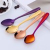 SBOMHS Teaspoons Set of 8, Coffee Spoons/Dessert Spoons, 5.5inch/14cm (Coloured)