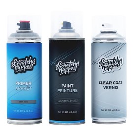 ScratchesHappen Exact-Match Spray Paint - Magnesium Metallic (NH-675M) for Honda - Preferred (Paint + Clear Coat + Primer)