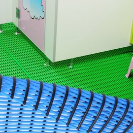 Non-slip mat 100 Dry Style Pink