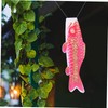 VICASKY Hanging Japanese Carp Windsock Flag 3d Embossed Fish Flags