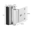 Home Security Door Lock, 2 Pack Childproof Door Reinforcement Lock
