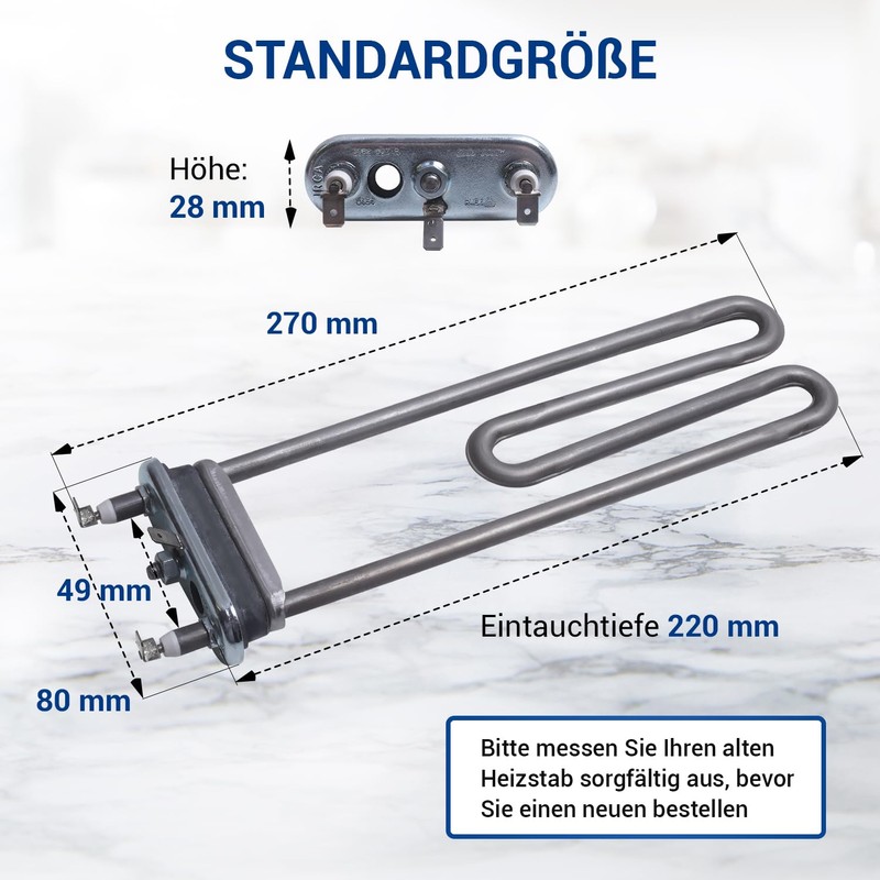 VIOKS Heating Element 230 V 2000 W Replacement for Heating