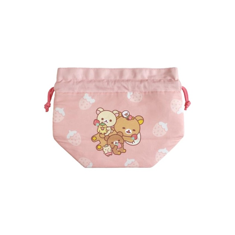 San-x Rilakkuma CA53601 Lunch Drawstring with Aluminum Sheet