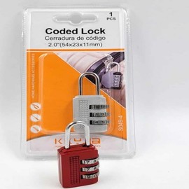 Small Password Door Lock Dial Lock 2ea