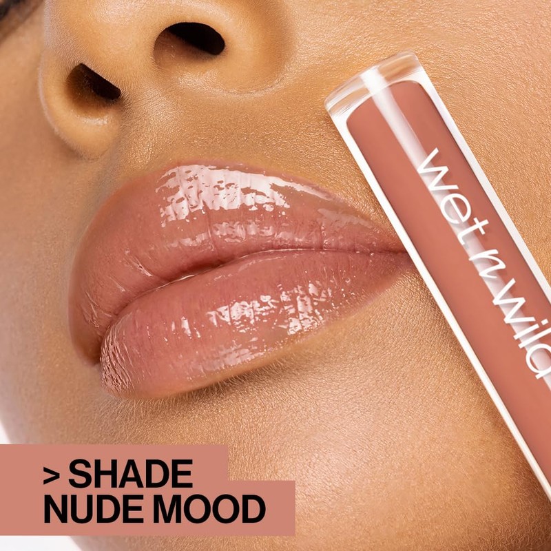 wet n wild MegaSlicks Lip Gloss, Ultra-Glossy, Vitamin-E Enriched, Ultra-Gloss