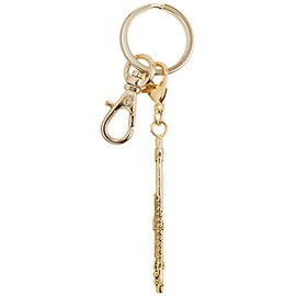 ナカノ ブラスバンドキーホルダー フルート ゴールド MM120KHFLG