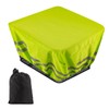 Rain Cover Bicycle Basket, Bicycle Basket Cover, Waterproof with Reflective