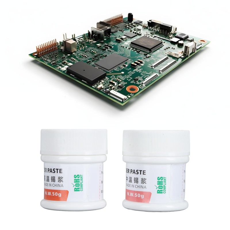 2Pcs Welding Solder Paste 25 to 45μm 158℃ 199℃ Soldering
