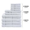 No Brand Mainstays 10 Piece Towel Set with Upgraded Softness