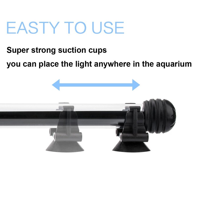 COVOART 15 inches LED Aquarium Light, 2.5W Fish Tank Light