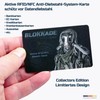 BLOKKADE Off-Block Active RFID/NFC Blocking Card Motif Sandman Collectors Edition