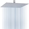 Voolan Extra Large Rain Shower Head - High Flow Square