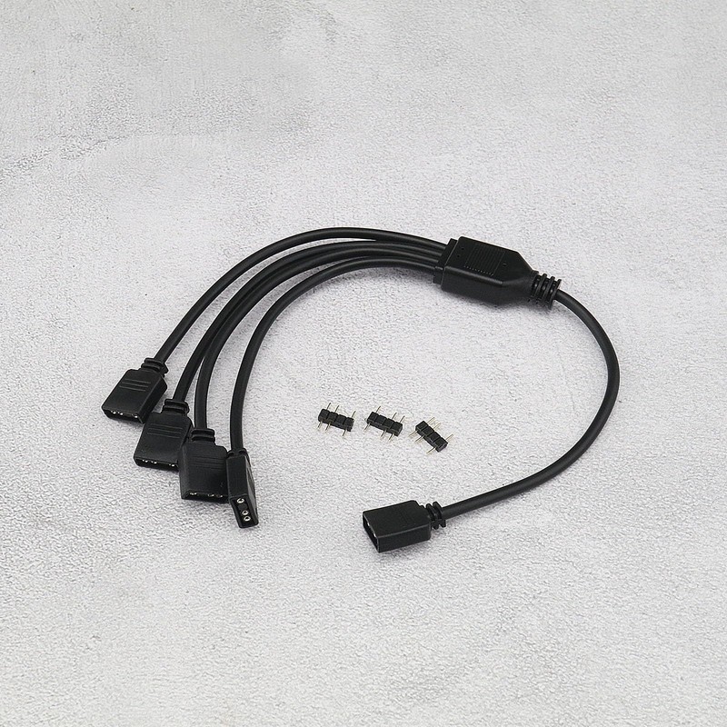 LT Easiyl 2PCS ARGB Splitter Cable 5V 3 Pin Addressable