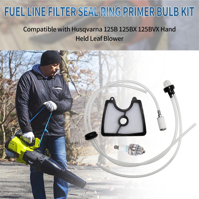 581798001 Fuel Line Filter Grommet Primer Bulb kit Spark Plug