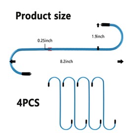 Set of 4 Brake Caliper Hangers,Durable&Rust-Proof Brake Caliper Hooks,A Specialty Automotive Tools for Changing Brake Pads,Braking,Axle Shaft,Other Suspension Works (4PCS)