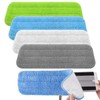4 Pcs Microfibre Mop Pads, Speed Mop Refills, Reusable Mop