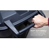 United Solutions 32 Gallon Wheeled Outdoor Garbage Can with Attached