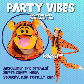 Funziez! Unisex Pajama Set (Bouncing Tiger, S)