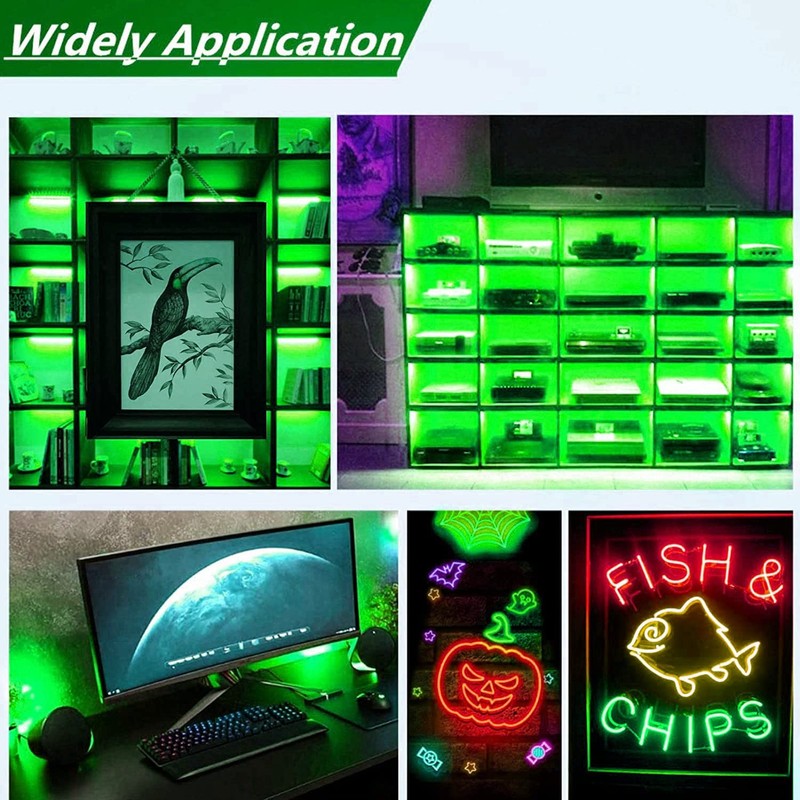 Flexible Led Panel,Electroluminescent Panel Sheet EL Tape Cuttable Soft for