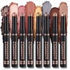 LANGMANNI 8 PCS Soft Smooth Cream Eyeshadow Stick Gift Set,Matte