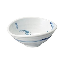 Sometsuke Choju-Giga Deflection Pot [6.1 x 5.4 x 2.3 inches (15.5 x 13.8 x 5.9 cm) | Vessel