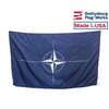 4x6' NATO Flag - Durable All-Weather Nylon, Reinforced Fly End