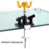 Fengda Airbrush Stand Airbrush Holder BD-15 Pistol Holder Table Edge
