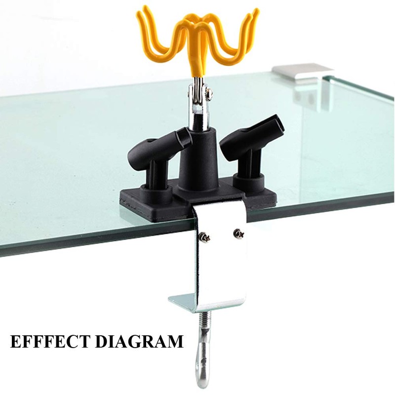 Fengda Airbrush Stand Airbrush Holder BD-15 Pistol Holder Table Edge