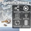 Joytrace Stainless Steel LS Oil Priming Adapter Kit M16 to