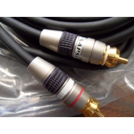 Belkin Synapse High Quality Dual RCA Audio Cable Pair 12ft - F8C202-12-SLV-