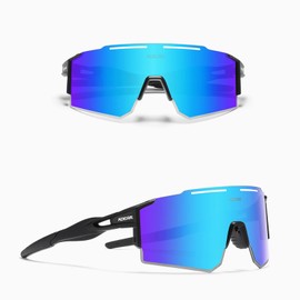 ALSUZYIOT Polarized Sunglasses for Women Men, UV400 Cycling Goggles Baseball Running Fishing Outdoor Windproof Eyewear