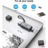 Branded01 Uni SD Card Reader, High-Speed USB C to Micro