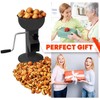 Hand Crank Walnut Cracker - Compact and Adjustable Nutcracker For